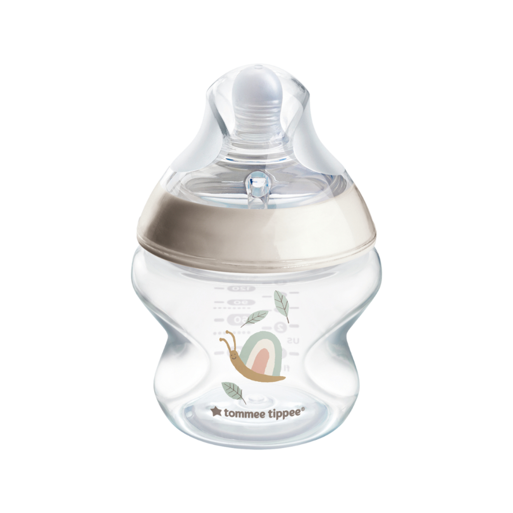 Ảnh Bình Sữa PP Ty Siêu Mềm Tự Nhiên Tommee Tippee Natural Start 150ml, Núm Ty Của Bình 0-3 Tháng - Hoạ Tiết 1