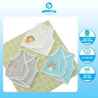 Áo gile len cho bé sơ sinh đến 18m Little Love