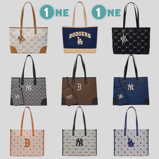 ( Chuẩn Hãng ) Túi Tote MLB NY Túi Xách Monogram Dia Jacquard Tote Bag Full Tag Mac