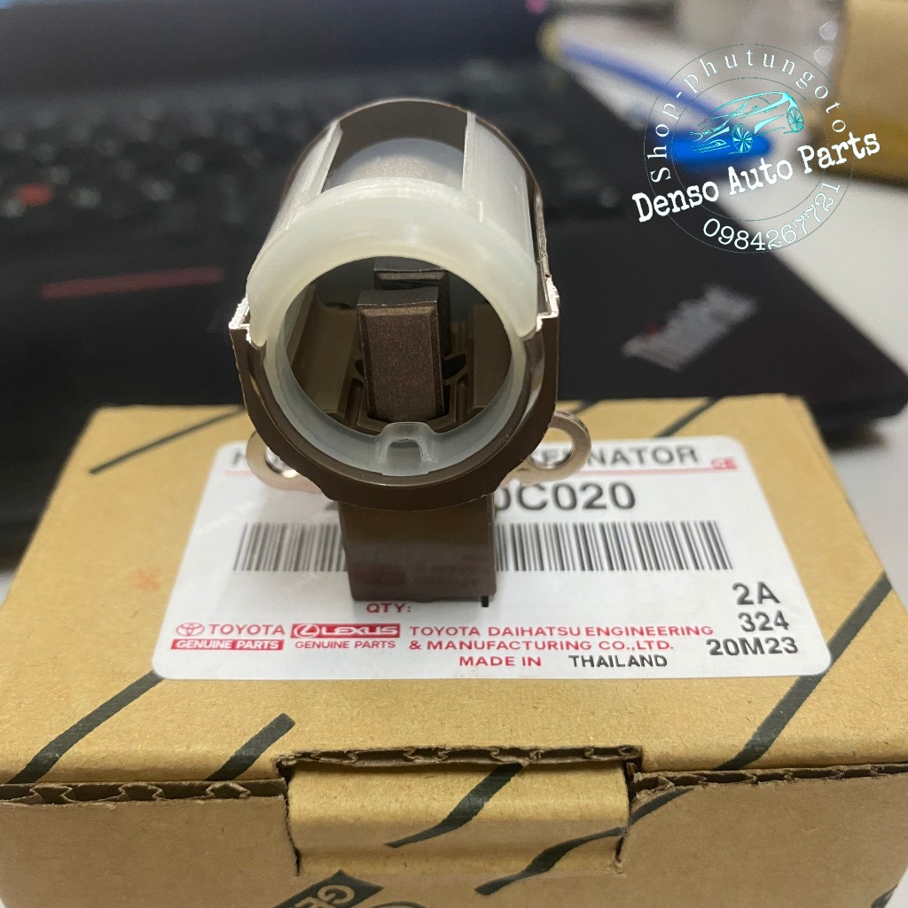 Chổi than máy phát cho vios chính hãng Toyota Denso Thái Lan mã 27370 ...