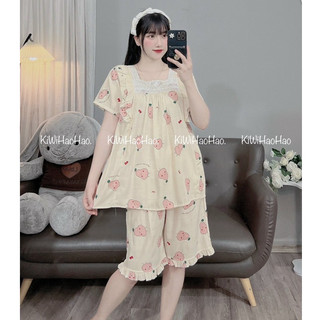Bộ bầu - bộ sau sinh - BỘ ĐŨI LANH LỬNG HÌNH CỔ VUÔNG REN TRẮNG VAI BÈO KÈM NƠ TRẮNG - 5 Màu