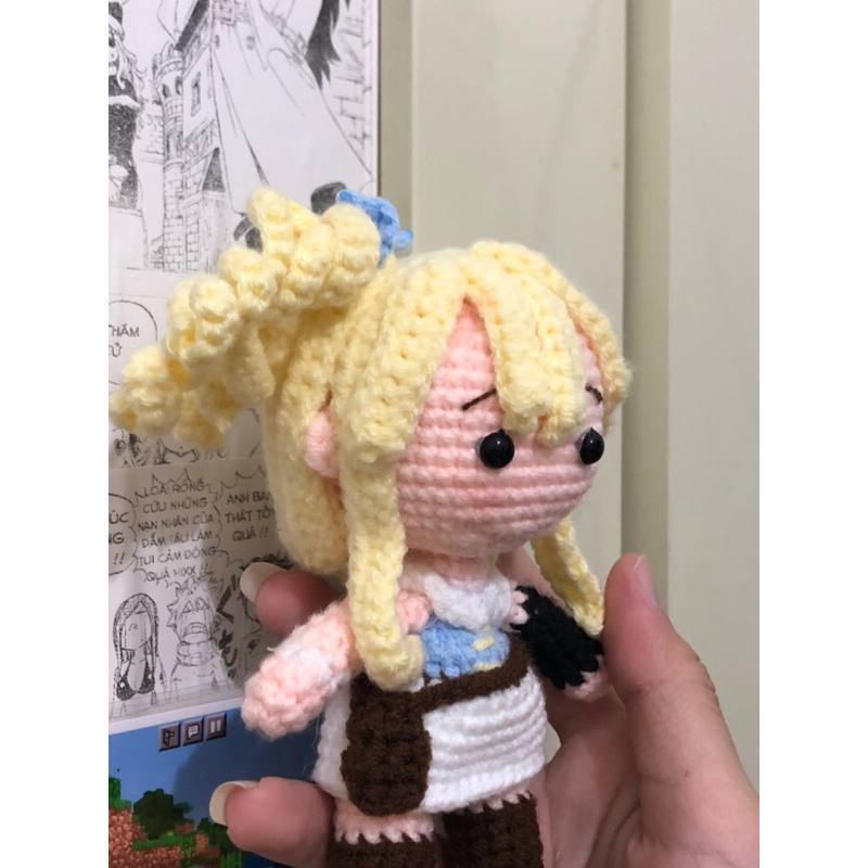 Handmade]Doll Lucy Heartfilia trong anime Fairy Tail bằng len (đặt trước  5-7 ngày) | Shopee Việt Nam