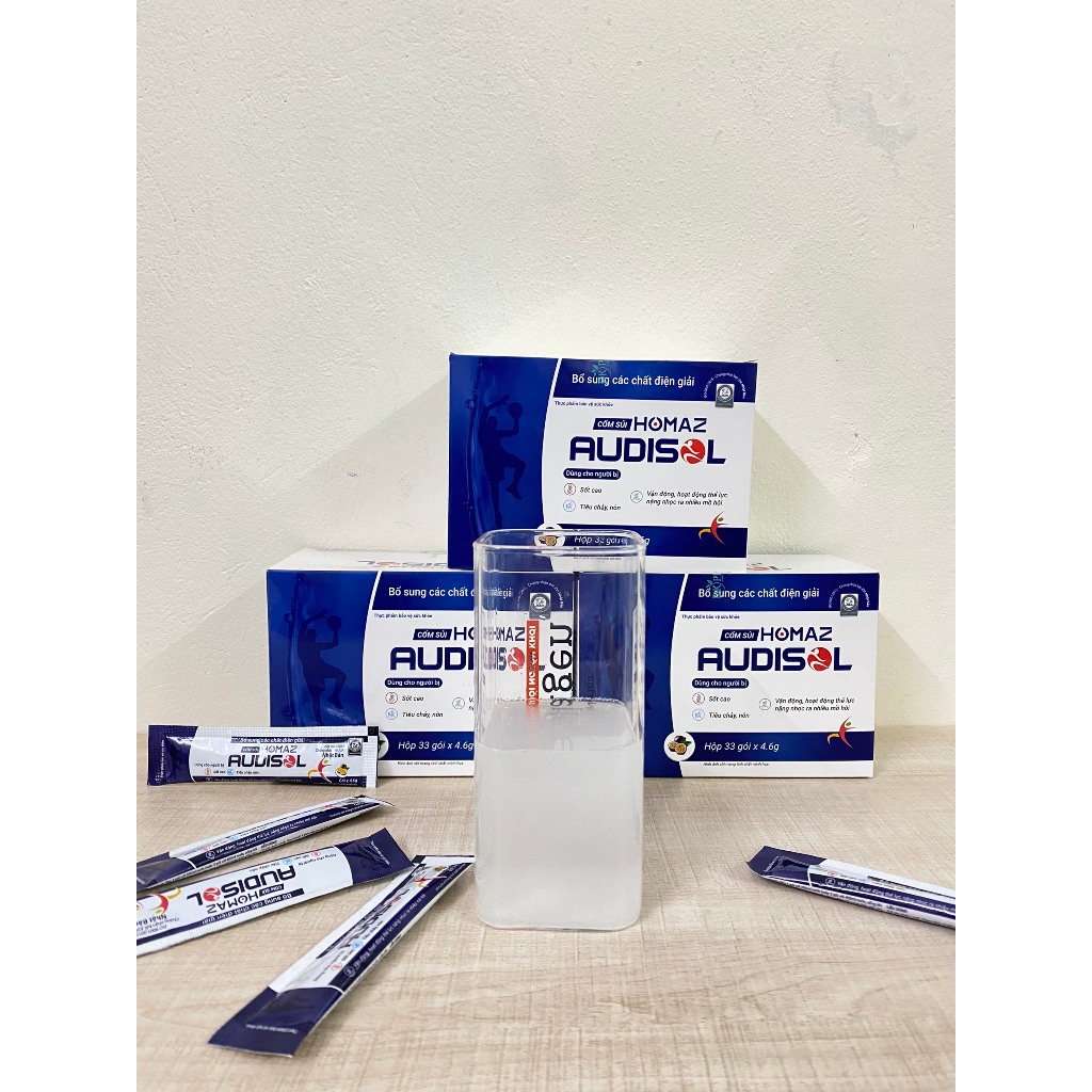 [HSD 31-03-2025] Cốm Sủi HOMAZ AUDISOL – Bù Nước Điện Giải Cho Cơ Thể 1 ...