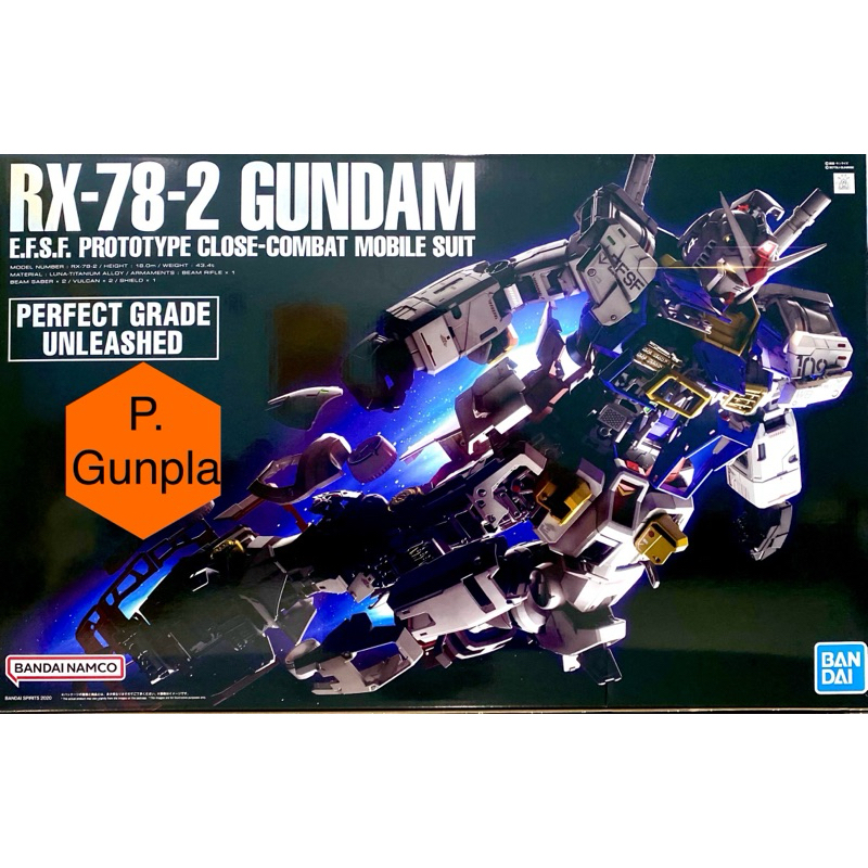Mô hình lắp ráp PG Unleashed RX-78-2 Gundam (BANDAI) | Shopee Việt Nam