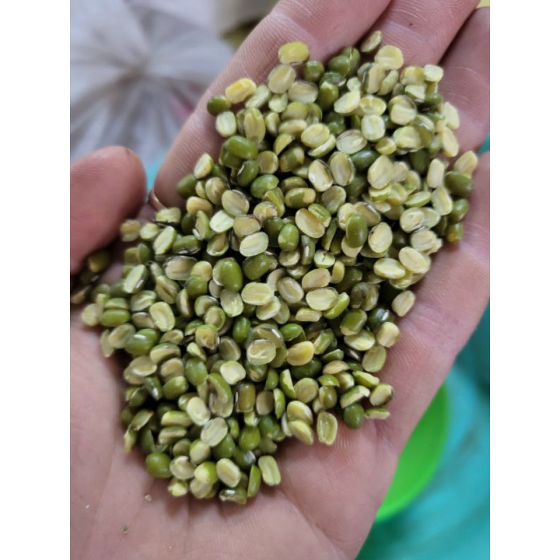 (1kg) Đậu xanh cà đôi còn vỏ bở bùi
