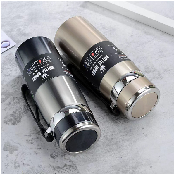 Bình Giữ Nhiệt Inox Cao Cấp Giữ Nhiệt Nóng Lạnh 5-8 tiếng, Chất Liệu Inox Dày Dung Tích 800ML