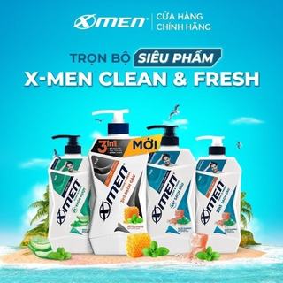 [Hàng Công Ty] Dầu Gội Tắm Gội Nước Hoa Nam Xmen Cao Cấp Lưu Hương Lâu, Ngăn Ngừa Gàu Giúp Làm Sạch Dưỡng Tóc Chuyên Sâu