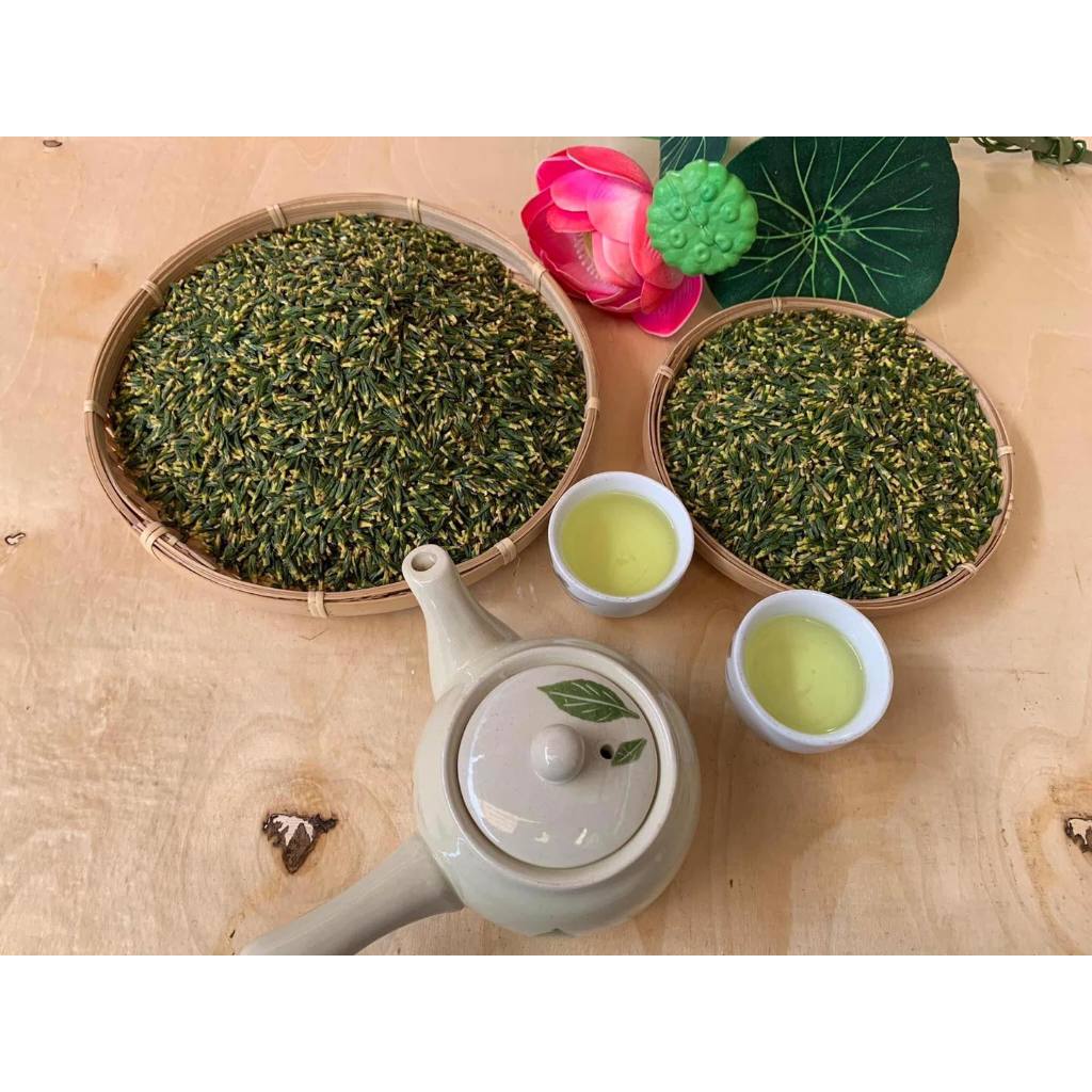 Trà Tâm Sen ( Tim Sen )Khô Đã Sao Thơm Giúp An Thần, Ngủ Ngon, Tốt Cho Sức Khỏe