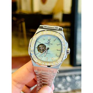Đồng Hồ Cơ Nam Carnival Open Heart 8128G Chính Hãng