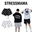 Quần Short In Kín Ngôi Sao - Quần Đùi Chất Cotton Thô Mềm Mịn Quần Short Nam Nữ Phong Cách Trẻ Trung Phù Hợp Mọi LứaTuổi