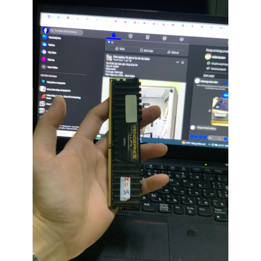 HOT ram D4 8gb buss 2400-3000 chính hãng [2nd] | BigBuy360 - bigbuy360.vn
