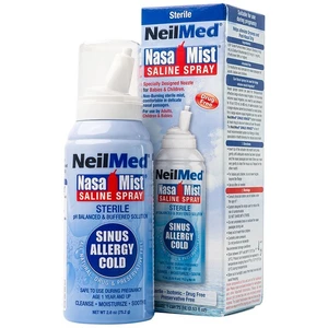 Dung dịch xịt rửa mũi NeilMed Nasa Mist làm ẩm và làm trơn mũi bị khô 75ml