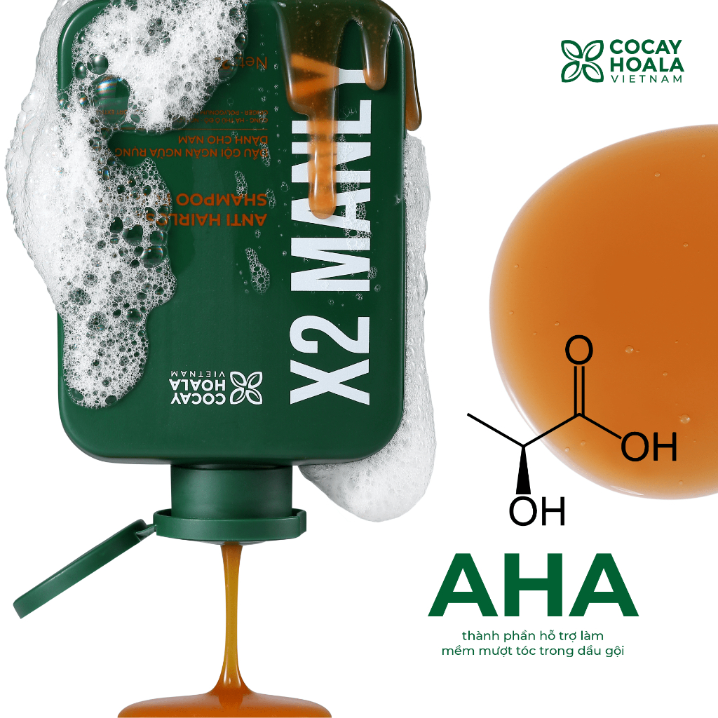 Ảnh Dầu Gội Thảo Dược Cỏ Cây Hoa Lá Dành Cho Nam X2 Manly 250g Ngăn Ngừa Rụng Tóc 3