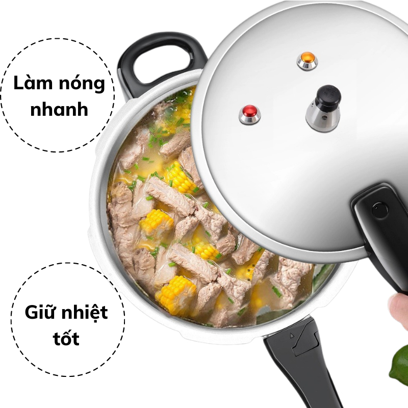 ICON Nồi Áp Suất Nồi Áp Suất Bếp Từ Đa Năng KHO GIA DỤNG TRẦN PHÚ，nồi áp suất đa năng