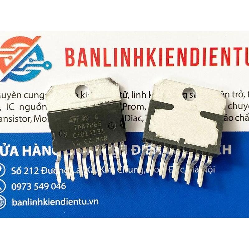 TDA7265 7265 IC khuếch đại âm thanh 25 +25W ZIP-11 | Shopee Việt Nam