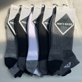 Vớ Tất Nam Cổ Ngắn Logo Tai T&T SOCKS Basic Nhiều Màu Êm Ái Thoáng Khí Khử Mùi Hôi TRỊNH CHUNG - NAM257