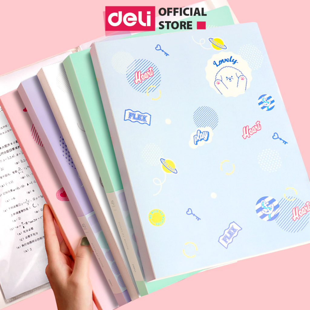 File Tài Liệu File Lá 20 30 40 Túi Đựng Tài Liệu Màu Pastel Học Sinh ...