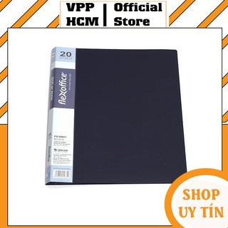 [ Hỏa Tốc] Bìa 20 lá A4 Thiên Long Flexoffice FO - DB01 Giúp Lưu trữ được 200 tờ A4