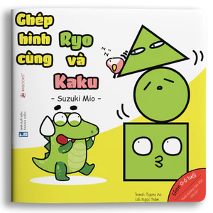 Sách Ehon Ghép hình cùng Ryo và Kaku - dành cho bé từ 0-6 tuổi