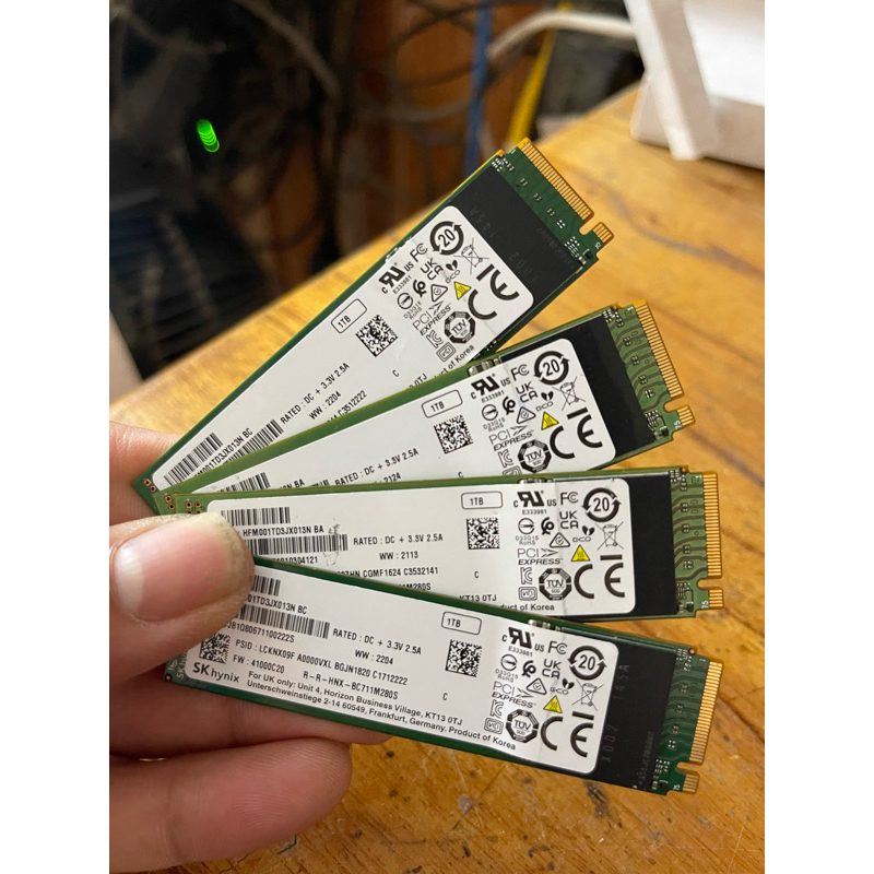 Ổ Cứng SSD Nvme Hynix PC801 1TB M2 2280 PCIe Gen 4x4. Bh 3 tháng