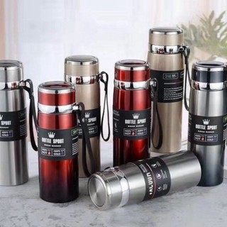 Bình Giữ Nhiệt 1000ml Alulu Có Nắp Lọc Trà - Bình Đựng Nước Giữ Nhiệt Lớn Tiện Lợi Lõi Inox 304 Không Gỉ, Giữ Nước Tốt