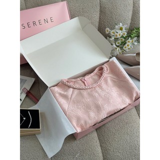 Váy suông VYAN thiết kế kiểu ngắn chất liệu gấm cách điệu cổ tết tay thủ công by Serene