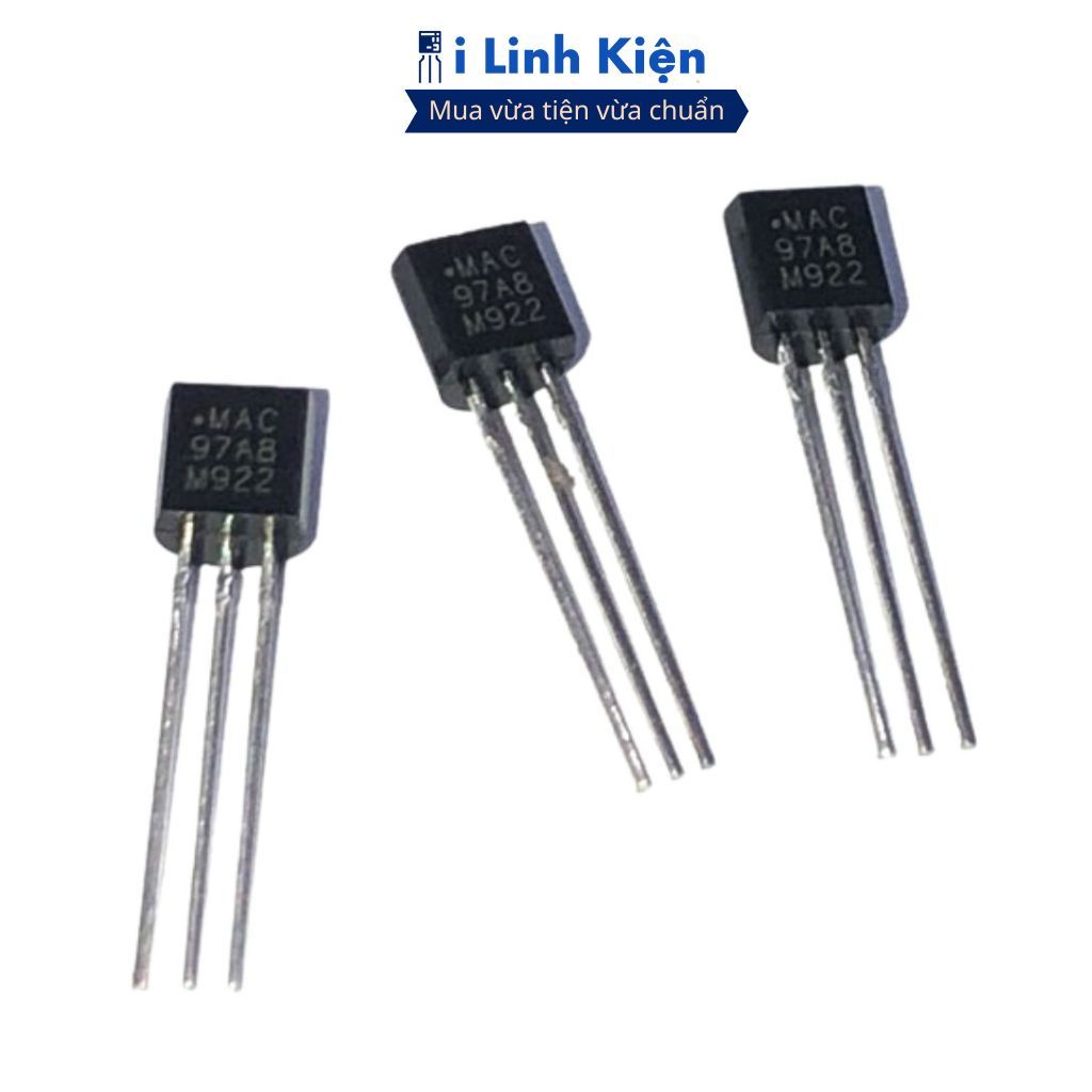 Triac MAC97A8 600V 0.8A chân cắm chính hãng đảm bảo chất lượng ilinhkien.