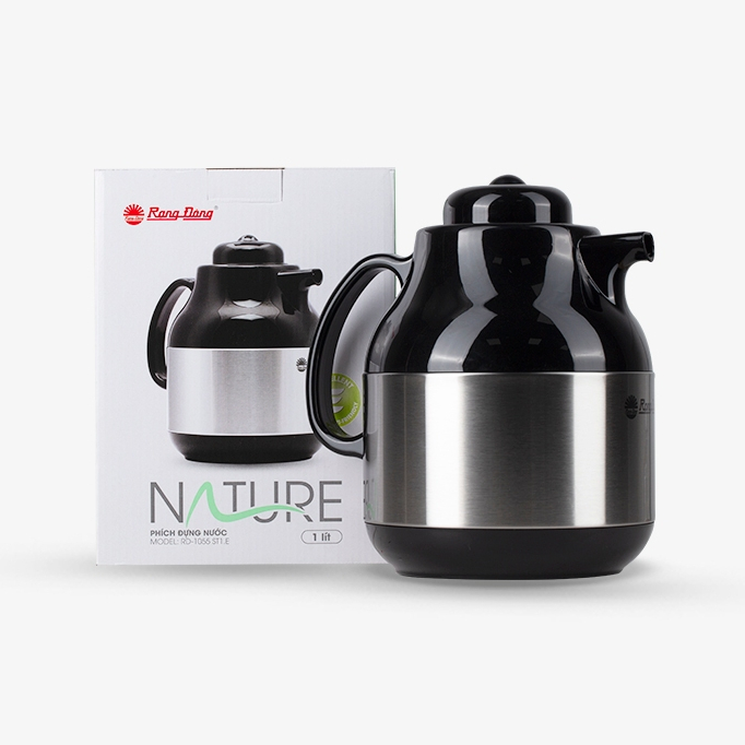 Ảnh Phích Pha trà Dung tích 1 Lít có lõi lọc Rạng Đông - Model: RD-1055 ST1.E 1