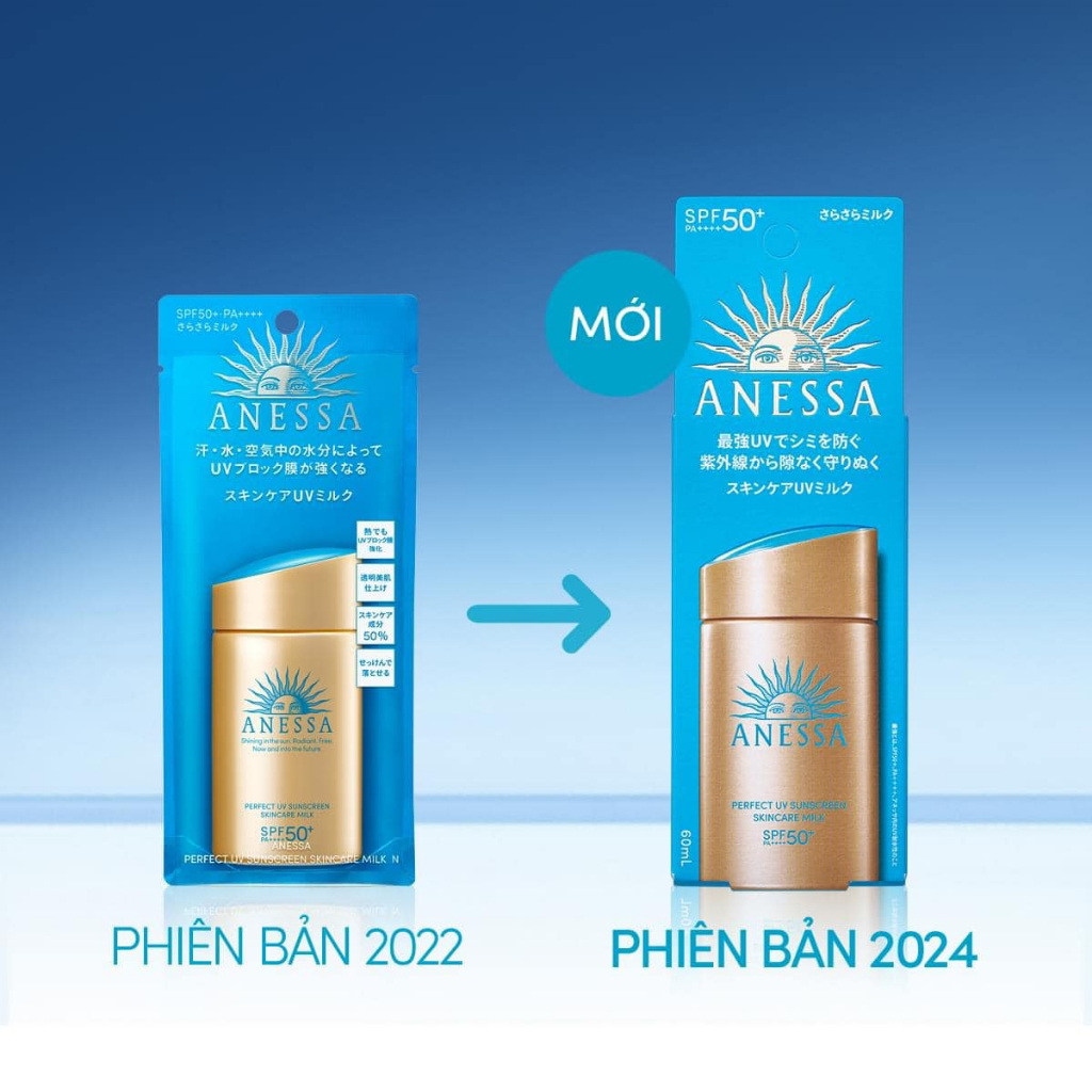 Sữa Chống Nắng ANESSA Perfect UV Dưỡng Da Kiềm Dầu SPF50+/ PA++++ 60ml ...