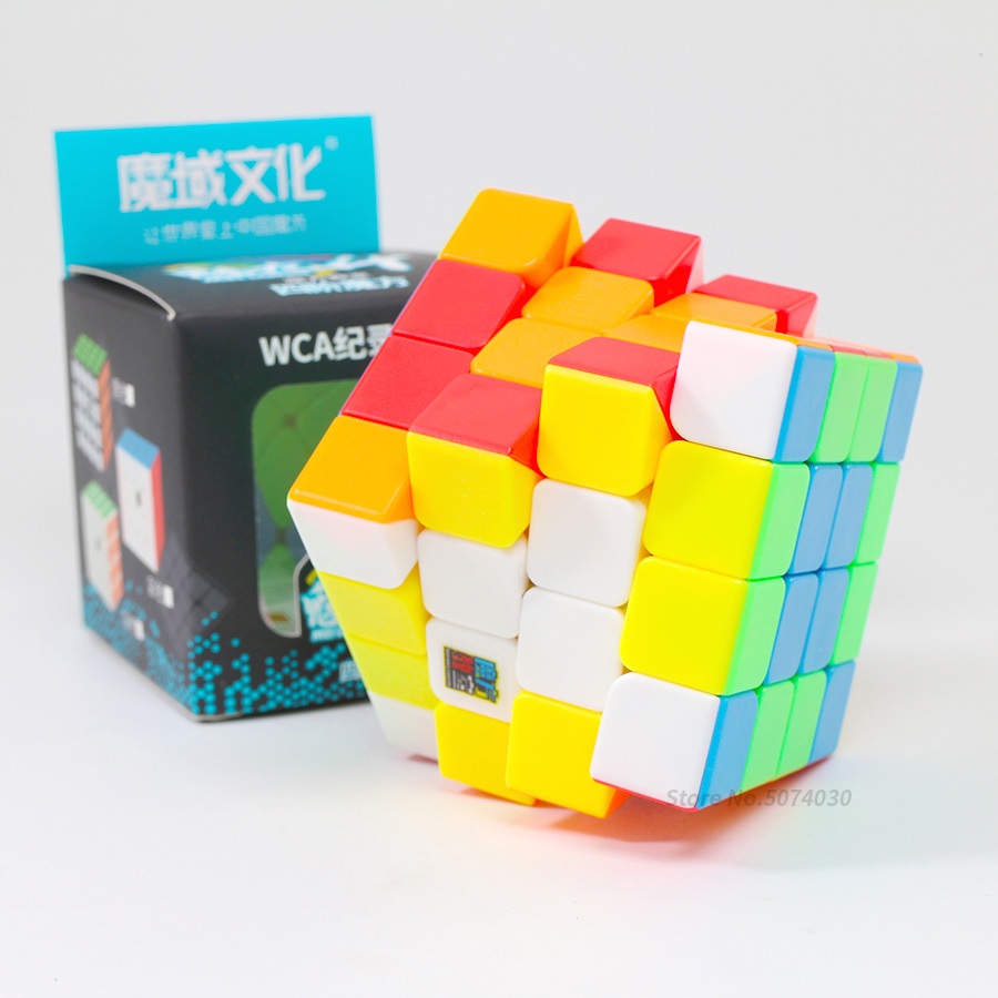 Rubik 4x4 Stickerless MoYu MeiLong 4x4 Rubic 4 Tầng Đồ Chơi Trí Tuệ Trẻ ...