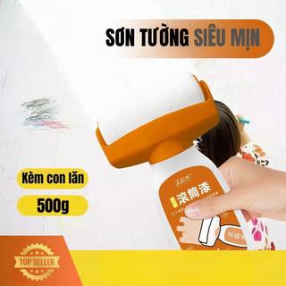 Lăn Sơn Thông Minh Có Bình Chứa – Lăn Sơn Mini Che Vết Trầy Xước, Bong Tróc, Ố Vàng, Nhiều Màu Sắc