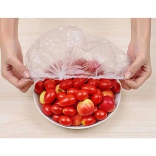 Set 100 Màng Bọc Thực Phẩm Túi Gấu Màng Bọc Thực Phẩm Pe