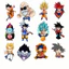 Set 60 Sticker Anime Dragon Ball siêu ngầu Chống Nước Dán Laptop Vali Mũ Bảo Hiểm Sổ Tay