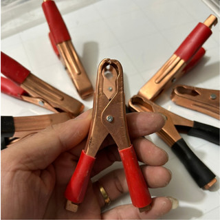 Kẹp bình ắc quy loại nhỏ 8 cm và 10 cm. (Giá 1 đôi)