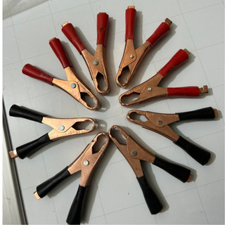 Kẹp bình ắc quy loại nhỏ 8 cm và 10 cm. (Giá 1 đôi)