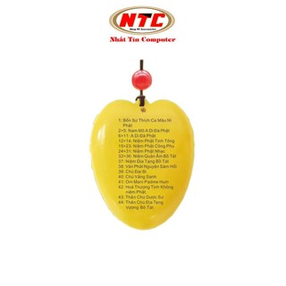 Máy niệm phật nghe kinh có sẵn 44 bài JSA01 lá bồ đề có cổng cắm tai nghe - kèm dây đeo cổ (nhiều màu)