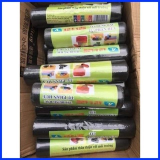 Sét 3 Cuộn Túi Đựng Rác Tự Phân Hủy