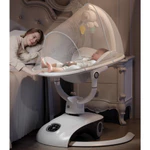 Nôi rung ru ngủ bằng điện tự động 2in1 Kidilo ngả lưng 3 tư thế, nằm 175 độ, với 6 kiểu đưa nôi, Bluetooth phát nhạc — ảnh 1