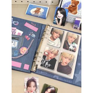Binder Đựng Card A5 Jeans Phong Cách Y2K Album Rỗng Không Kèm Sheet Hàn Quốc Kpop Timo VPBL26