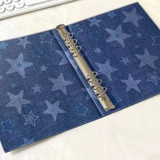 Binder Đựng Card A5 Jeans Phong Cách Y2K Album Rỗng Không Kèm Sheet Hàn Quốc Kpop Timo VPBL26