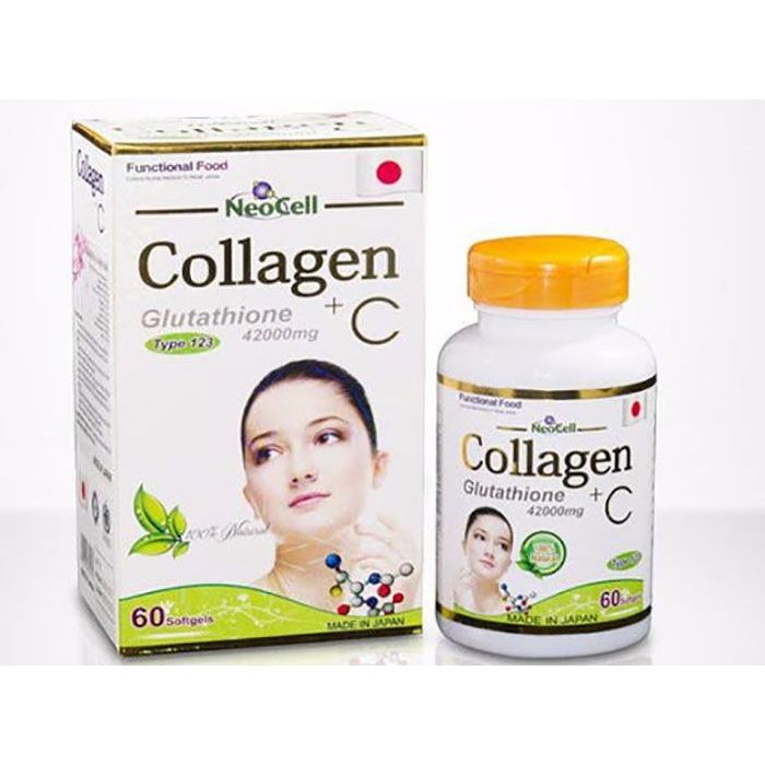 Viên Uống Đẹp Da Collagen +C Glutathione Neocell Bổ Sung Collagen Giúp ...