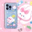 Ốp lưng iphone Ốp điện thoại IP THỎ GẤU trong túi đựng thẻ ảnh iphone 7/7plus/8/8plus/x/11/12/13/14/15max/promax ct1035
