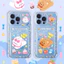 Ốp lưng iphone Ốp điện thoại IP THỎ GẤU trong túi đựng thẻ ảnh iphone 7/7plus/8/8plus/x/11/12/13/14/15max/promax ct1035
