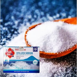 Muối Giảm Natri Salt Diet Us 100g, Muối Ăn Kiêng Bổ Sung Kali, Tốt Cho Huyết Áp, Tim Mạch, Eat Clean