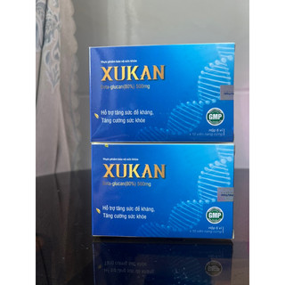 Viên uống BETAGLUCAN 500mg XUKAN đào thải HPV, tăng cường hệ miễn dịch (che tên sp)