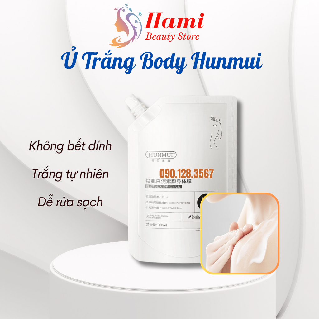 Kem ủ trắng body Hunmui 300ml nội địa Trung chính hãng |Kem ủ trắng ...