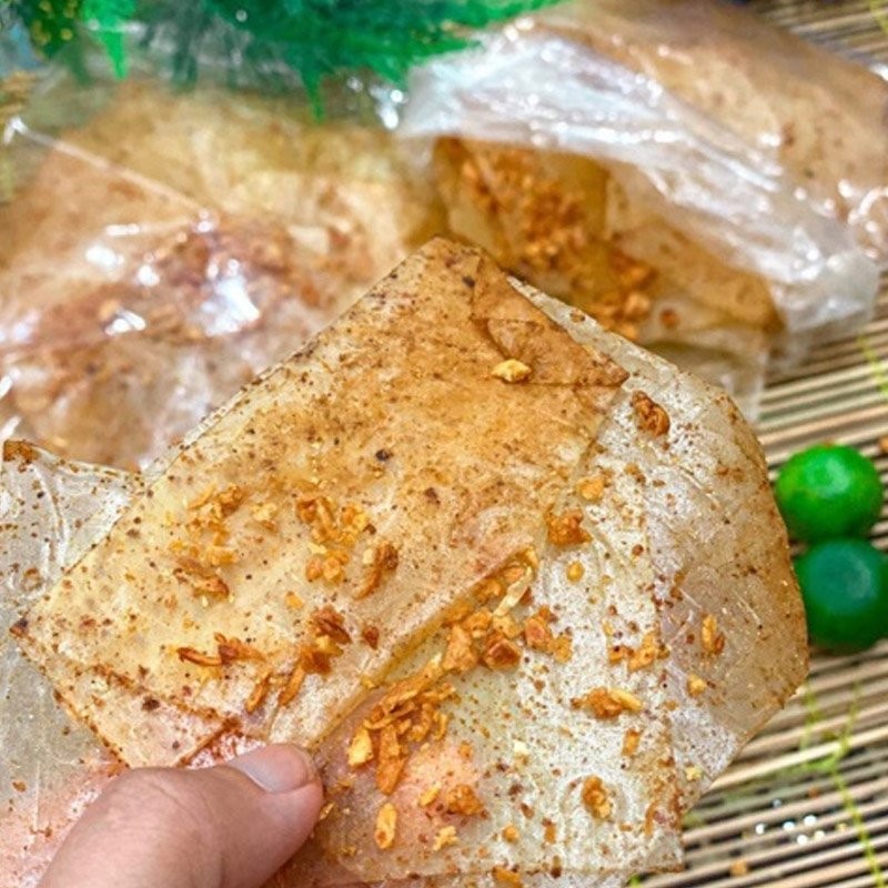 Bánh tráng dẻo xì ke muối nhuyễn tây ninh siêu cay 500g.