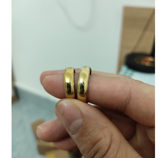 Nhẫn Tầm Sét bản gold pha thêm 10% vàng 10k
