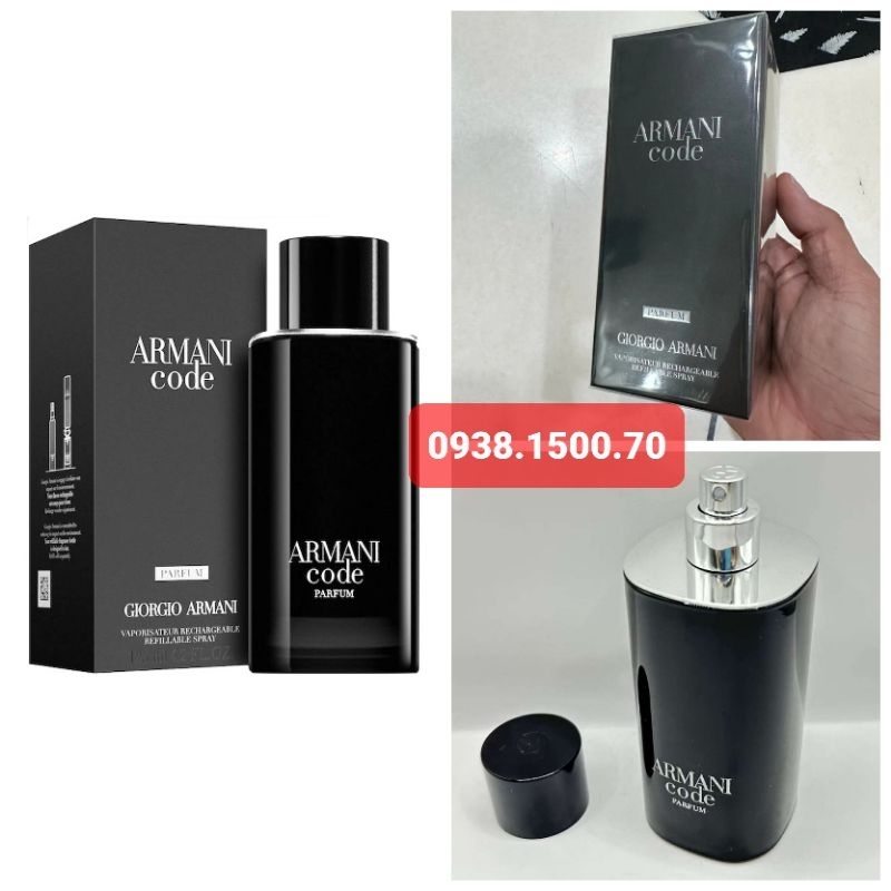 Nước Hoa Giorgio Armani Code Parfum Vaporisateur Rechargeable