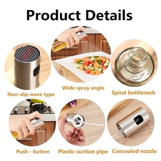 Bình Xịt Dầu Ăn SHODWE Thủy Tinh Cao Cấp Dung Tích 100ml, Dạng Phun Sương, Chai Xịt Dầu Nấu Ăn, Làm Bánh 38589